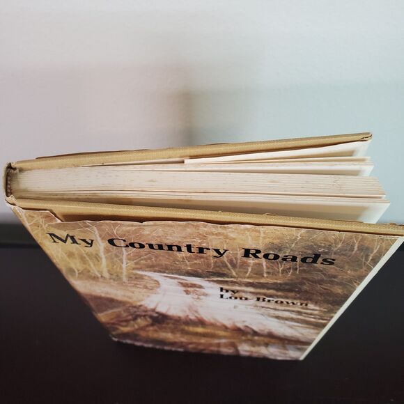 My Country Roads by Lou Brown 1979 Hardcover SIGNED 1st Edition, Newspaper Clips - Picture 14 of 16
